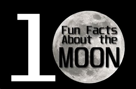 10 Fun Facts About the Moon | North Texas Kids