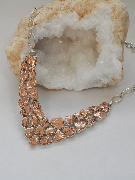 Copper Nugget Necklace 1 – Andrea Jaye Collection