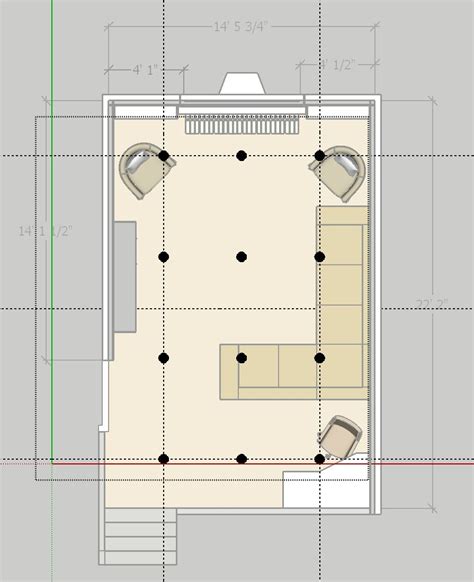 Recessed Lighting - Layout Recommendations - DoItYourself.com Community ...