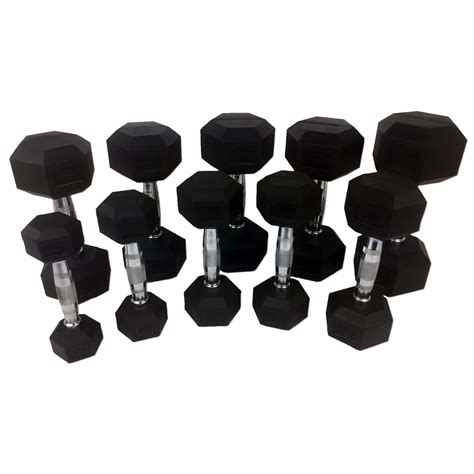 Rubber Dumbbells Set 1 - 10 kg - Tunturi New Fitness B.V.