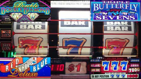 OLD SCHOOL CASINO SLOTS: RED WHITE & BLUE DELUXE + DOUBLE DOUBLE ...