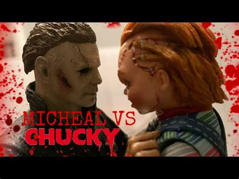 Michael Myers vs Chucky (Horror stop motion) - YouTube