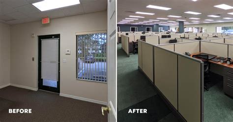 Before & After Office Renovation - McGarvey Development Company