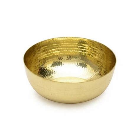 Gold Brass Bowl at Rs 750/piece in Jagadhri | ID: 19145144730