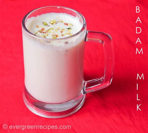 Badam Milk Recipe