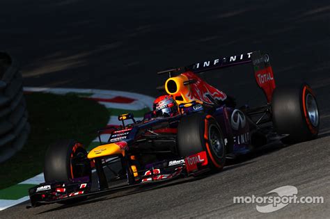 Sebastian Vettel, Red Bull Racing RB9 at Italian GP