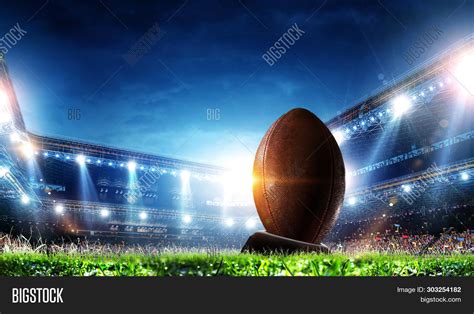 Full Night Football Image & Photo (Free Trial) | Bigstock