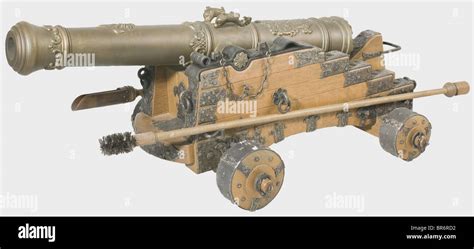 A model cannon, in the style of a ship's cannon from the 18th Stock Photo: 31497566 - Alamy