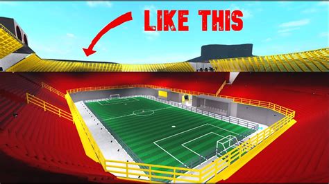 How to build Football Stadium in Bloxburg?! (Updated Version) - YouTube