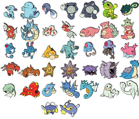 Pokemon Water Pokemon Names Images | Pokemon Images