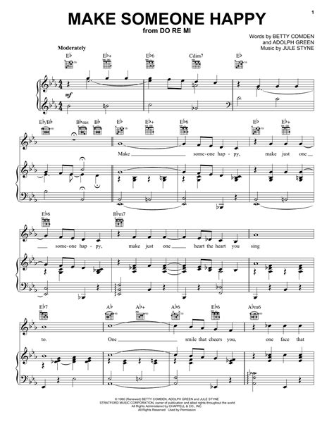 Make Someone Happy | Sheet Music Direct