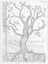 Coloring Pages Of Trees With Branches sketch template