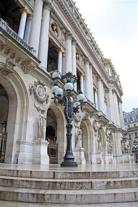 Architectural Details of Opera National De Paris - Grand Opera, Paris, France Stock Photo ...