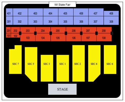 Ticket King Milwaukee Wisconsin: Wisconsin State Fair Music Schedule ...