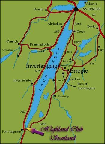 Loch Ness Map Visit Scotland, Scotland Travel, Ireland Travel, Isle Of ...