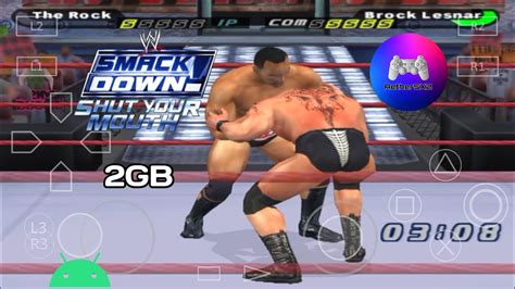 WWE SmackDown Shut Your Mouth PS2 Game For Aether SX2 PS2 Emulator On ...