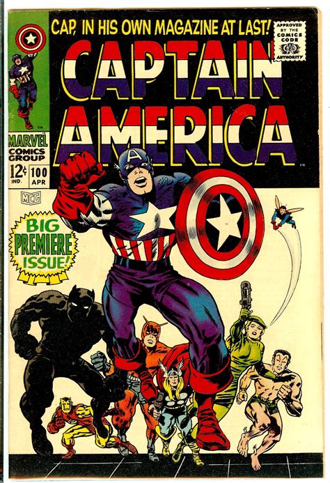 Captain America #100