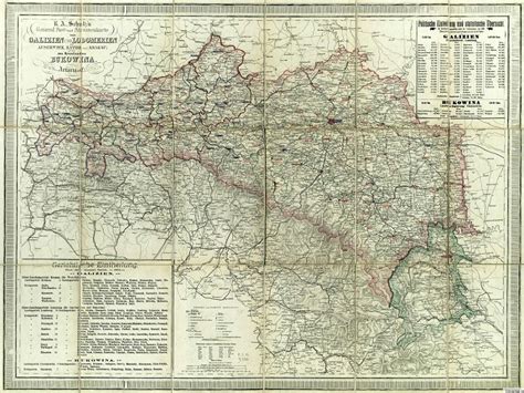 Historical Maps of Galicia (1775-1918) – Forgotten Galicia