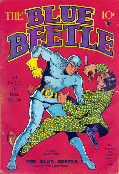 Golden Age Superheroes - Blue Beetle — Steemit | Blue beetle, Comic books art, Comic book covers