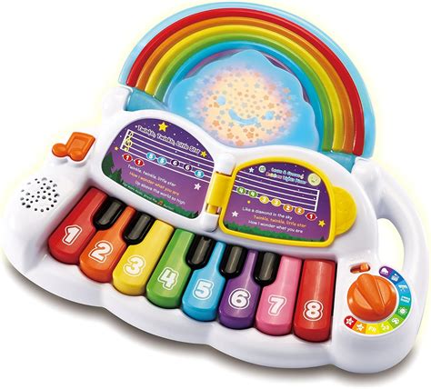 LeapFrog Learn & Groove Rainbow Lights Piano with Sounds, Colours and ...