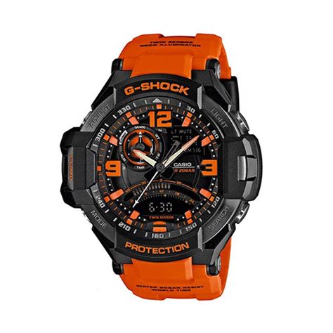 Casio G-Shock Orange an Black Dial Resin Strap Watch | 4137104 | Bevilles