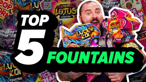 TOP 5 RED APPLE FOUNTAINS TO BUY IN 2022! | Red Apple Fireworks - YouTube