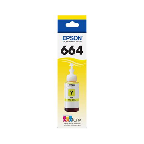 Epson 664 Yellow Ink Bottle - Insight Computers