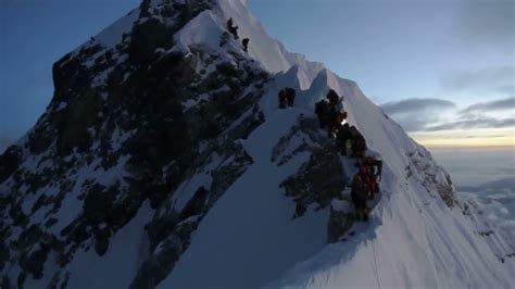 Mount Everest Summit Ridge Sunrise - YouTube