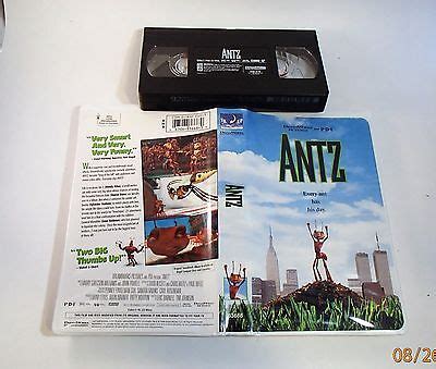 Antz (VHS #83668, 1999) children kids movie Dreamworks 667068366839 | eBay