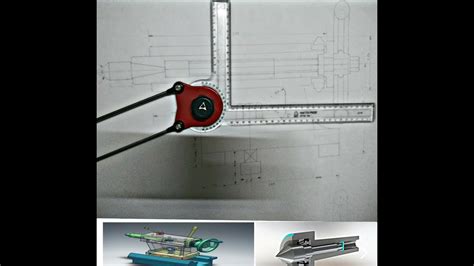 Draw TAILSTOCK assembly, parts of a TAILSTOCK , lathe and TAILSTOCK - YouTube