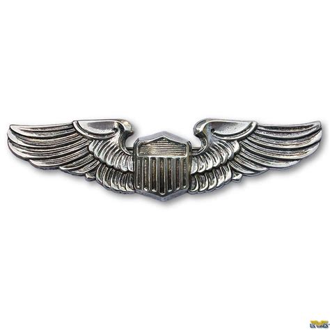 Sterling Silver WWII USAAF Pilot Wings - US Wings