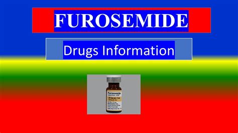 FUROSEMIDE - Generic Name , Brand Names, How to use, Precautions, Side ...