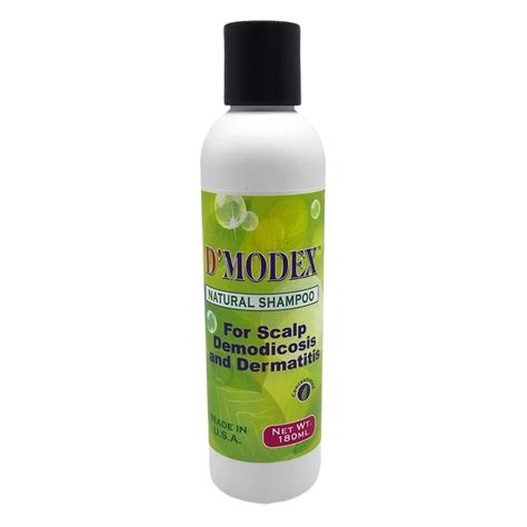 D'modex Shampoo For Thinning Hair, Dandruff, Itching Scalp, Head ...