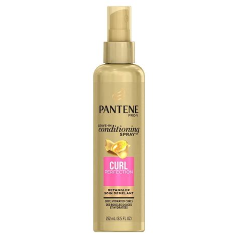 Pantene Pro-V Curl Perfection Leave-In Conditioning Spray Detangler, 8. ...