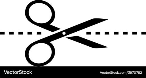 Scissors icon Royalty Free Vector Image - VectorStock