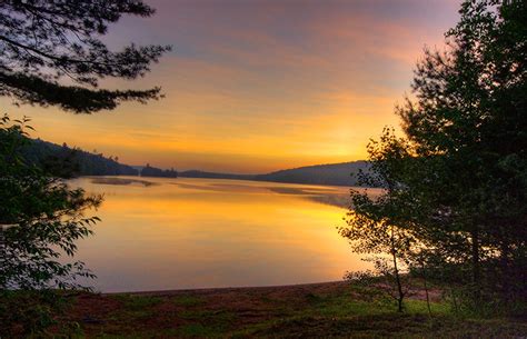 Adirondack Mountains Golden Sunrise Print, Sunrise Photo, Adirondack ...