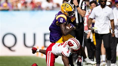 Brian Thomas Jr. declares for NFL draft: Stats, projection for LSU WR