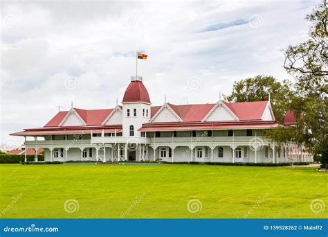 The Wooden Royal Palace of the Kingdom of Tonga. Capital of Nukualofa or Nuku`alofa, Polynesia ...