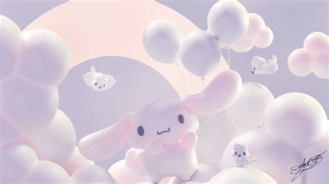 Cinnamoroll HD Desktop Background