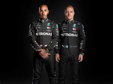 Mercedes drivers unveil their new look ahead of F1 season opener ...