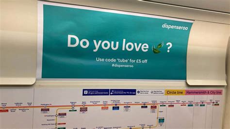 What's the Deal With Those ‘Dispenseroo’ Weed Adverts Across London?