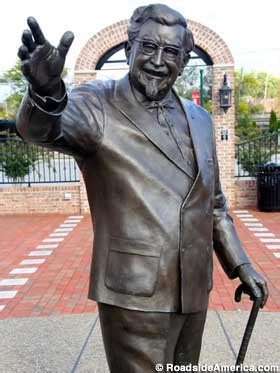 Colonel Sanders Statue, Corbin, Kentucky