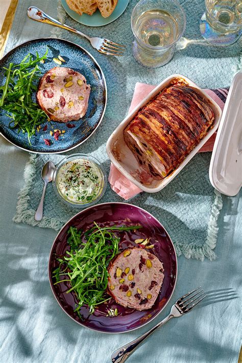 Chicken terrine with pistachios and … – License image – 13608300 Image ...