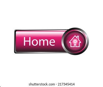 Home Button Design Element Vector Stock Vector (Royalty Free) 217345414 ...