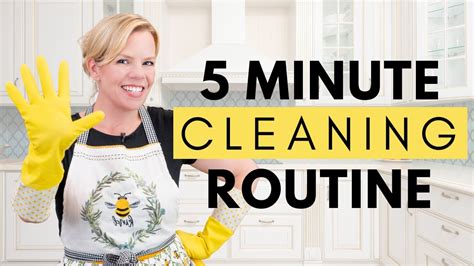 My 5-Minute Speed Cleaning Routine ???????? ????‍♀️ - Clutterbug