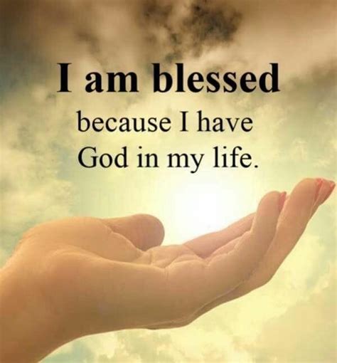 I am blessed