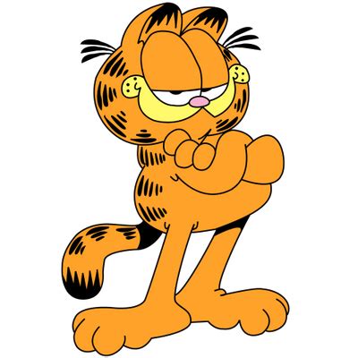 Garfield Standing transparent PNG - StickPNG