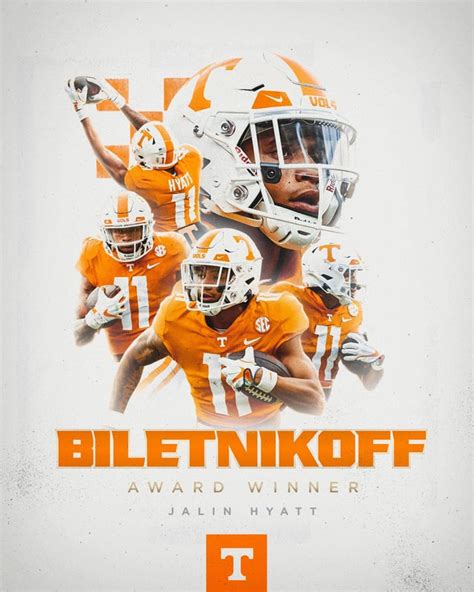 Jaylin Hyatt Wins Biletnikoff!!!🍊 : r/ockytop