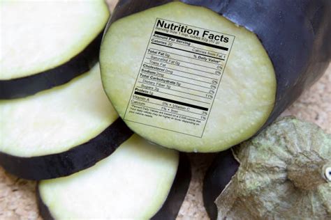 Eggplant Nutrition Facts Stock Photos, Pictures & Royalty-Free Images - iStock