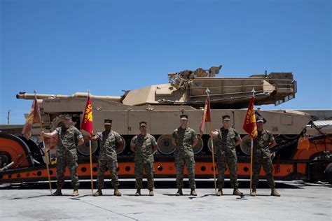 'You Always Demonstrate True Grit:' Marines' Famous 1st Tank Battalion Folds as Mission Ends ...